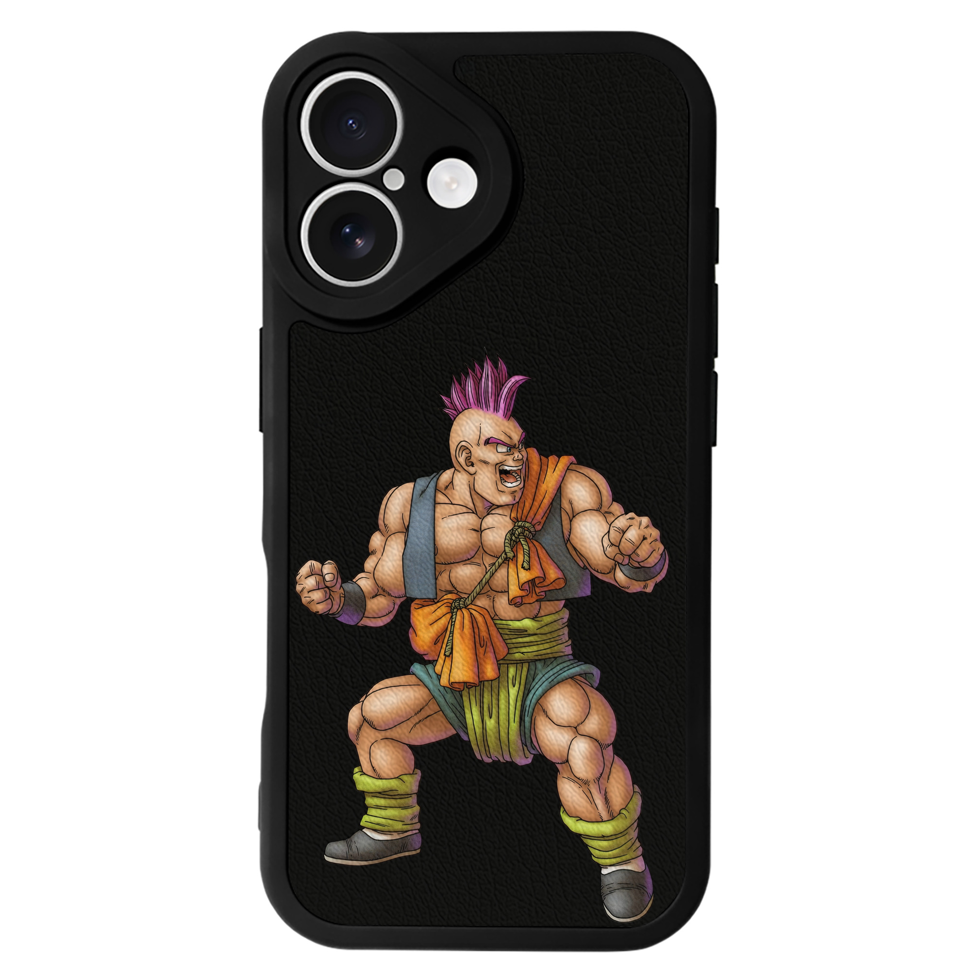 （画像用） ドラゴンクエスト Doragon Kuesuto Dragon Quest 【iPhone 16シリーズ対応】シリコンスマホケース（レザー調） 材質：シリコン